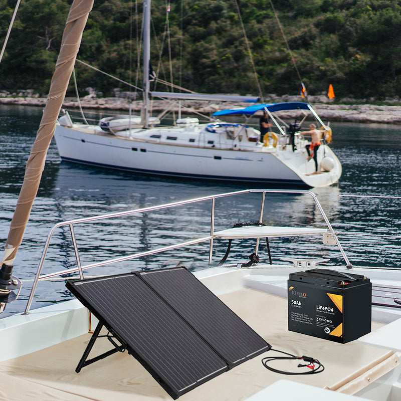 Laden Sie das Bild in Galerie -Viewer, 50 Ah Solar Batterie
