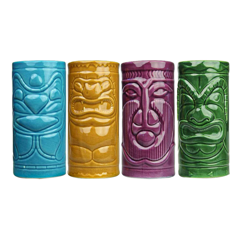 Laden Sie das Bild in Galerie -Viewer, Tiki Becher Set