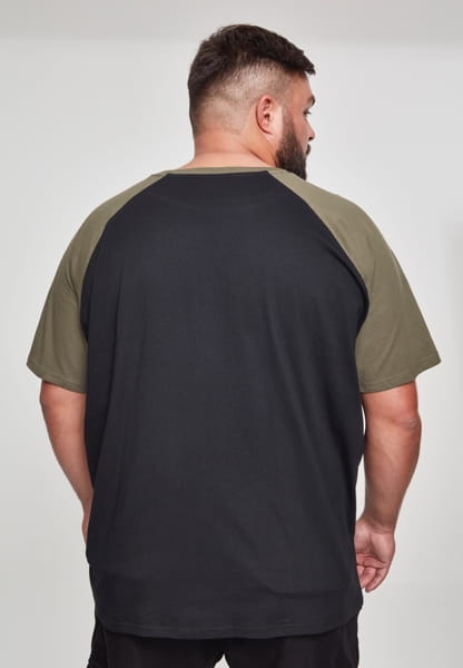 Laden Sie das Bild in Galerie -Viewer, Raglan T-Shirt Contrast von Urban Classics Artikelbild 3