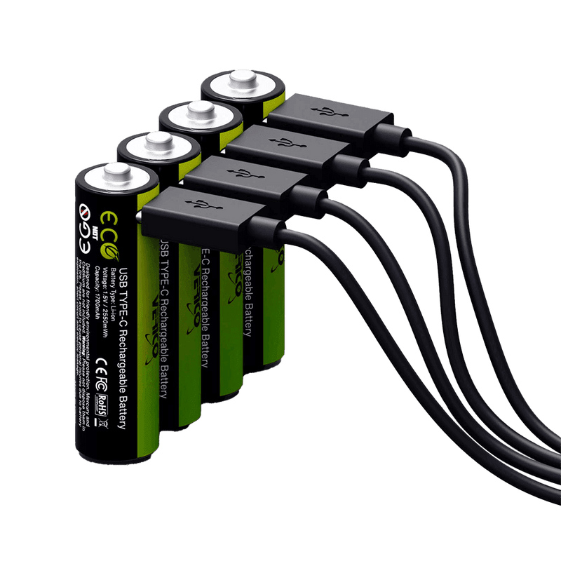 Laden Sie das Bild in Galerie -Viewer, Aufladbare AA Batterien Artikelbild 1