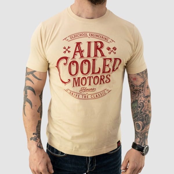 Laden Sie das Bild in Galerie -Viewer, T-Shirt "Aircooled Motors" Artikelbild 1