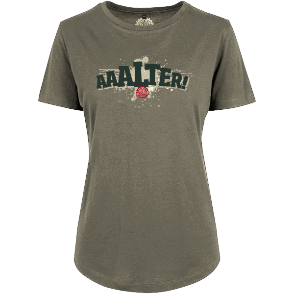 Laden Sie das Bild in Galerie -Viewer, Steel Buddies Damen T-Shirt "Aaalter!" Artikelbild 1