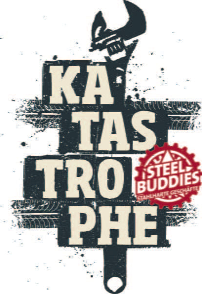 Laden Sie das Bild in Galerie -Viewer, Steel Buddies T-Shirt "Katastrophe" Artikelbild 2