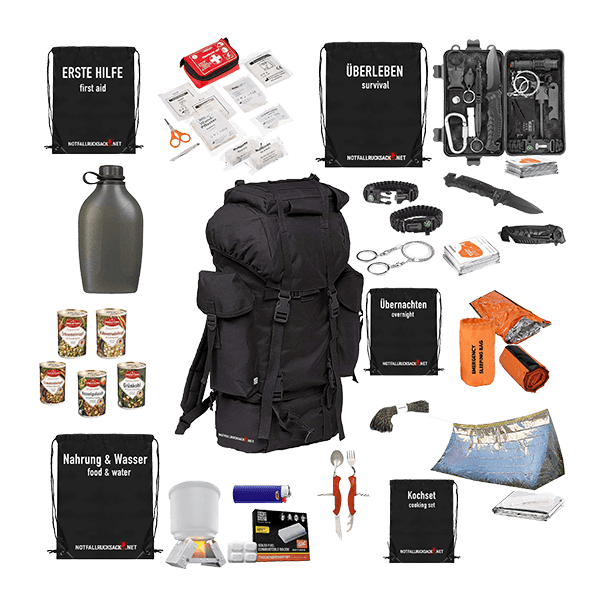 Laden Sie das Bild in Galerie -Viewer, Survival Rucksack &quot;Basic&quot; Artikelbild 1
