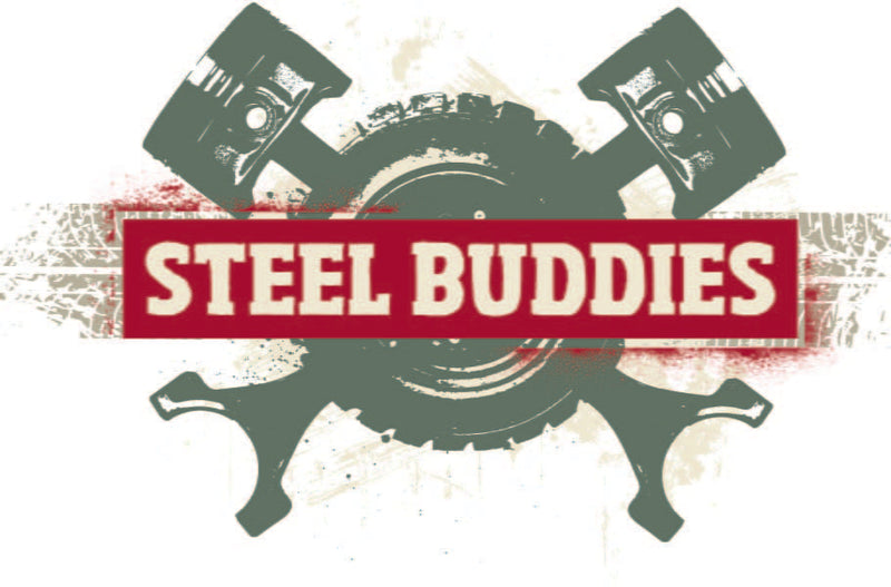 Laden Sie das Bild in Galerie -Viewer, Steel Buddies T-Shirt "Logo" Artikelbild 2