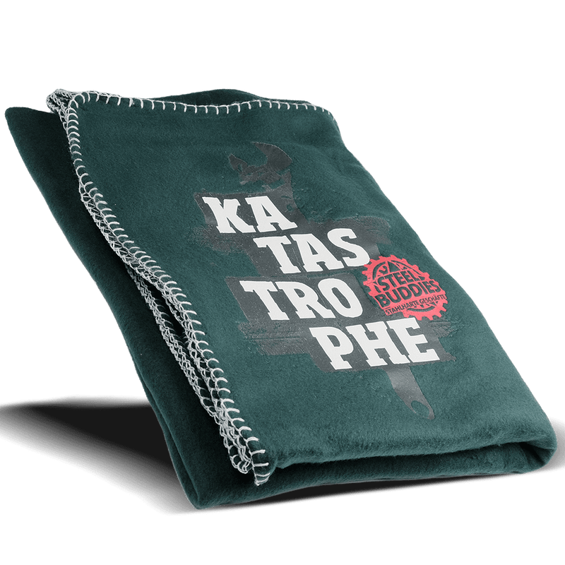 Laden Sie das Bild in Galerie -Viewer, Steel Buddies Fleecedecke "Katastrophe" Artikelbild 1