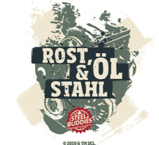 Laden Sie das Bild in Galerie -Viewer, Steel Buddies Tasse "Rost, Öl & Stahl" Artikelbild 2