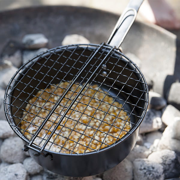 Laden Sie das Bild in Galerie -Viewer, Outdoor Popcorn-Pfanne aus Eisen Artikelbild 2