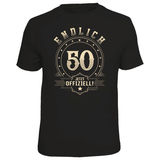 T-Shirt "Endlich 50" Artikelbild 1
