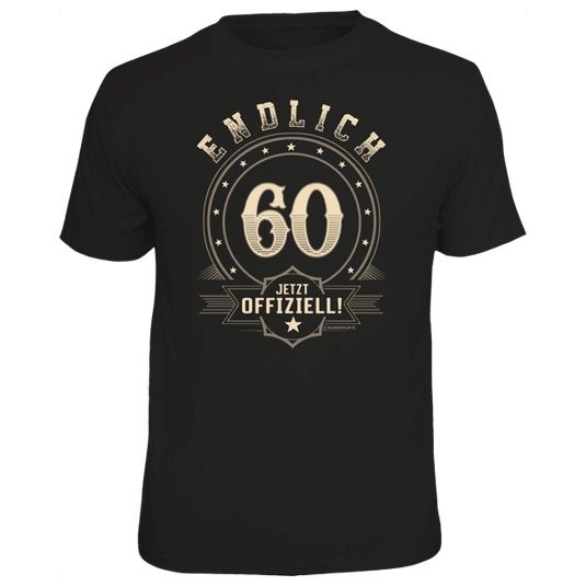 T-Shirt "Endlich 60" Artikelbild 1