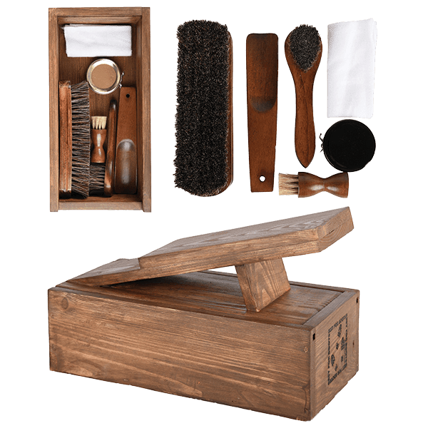 Laden Sie das Bild in Galerie -Viewer, 7-teiliges Schuhputzset Artikelbild 2