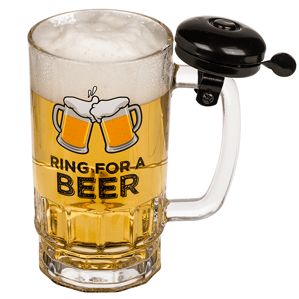 Laden Sie das Bild in Galerie -Viewer, Bierglas &quot;Ring for a Beer&quot; Artikelbild 1
