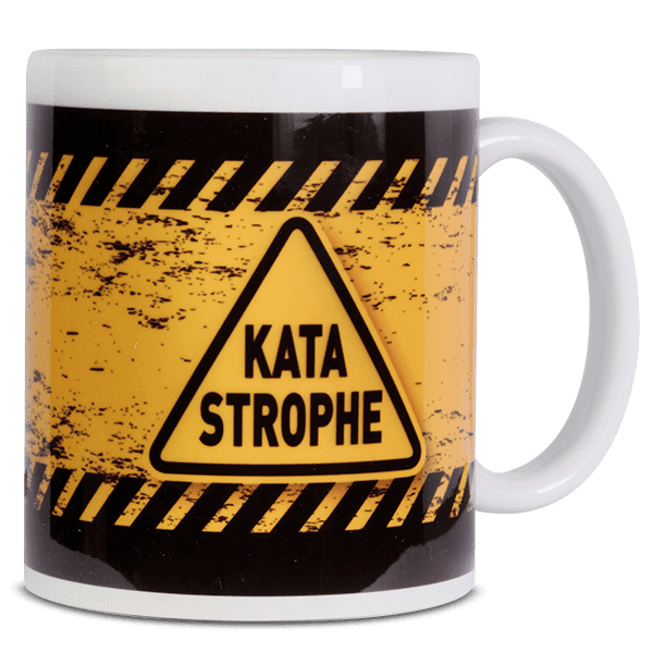 Laden Sie das Bild in Galerie -Viewer, Tasse &quot;Katastrophe&quot; Artikelbild 1
