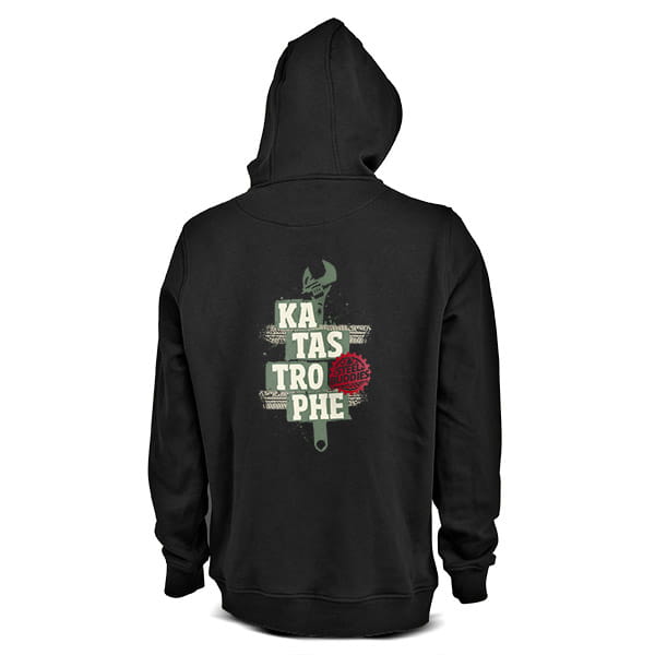 Laden Sie das Bild in Galerie -Viewer, Steel Buddies Reißverschluss Hoody "Katastrophe" Artikelbild 3