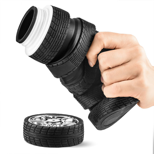 Ausziehbare Trinkflasche "Reifen"