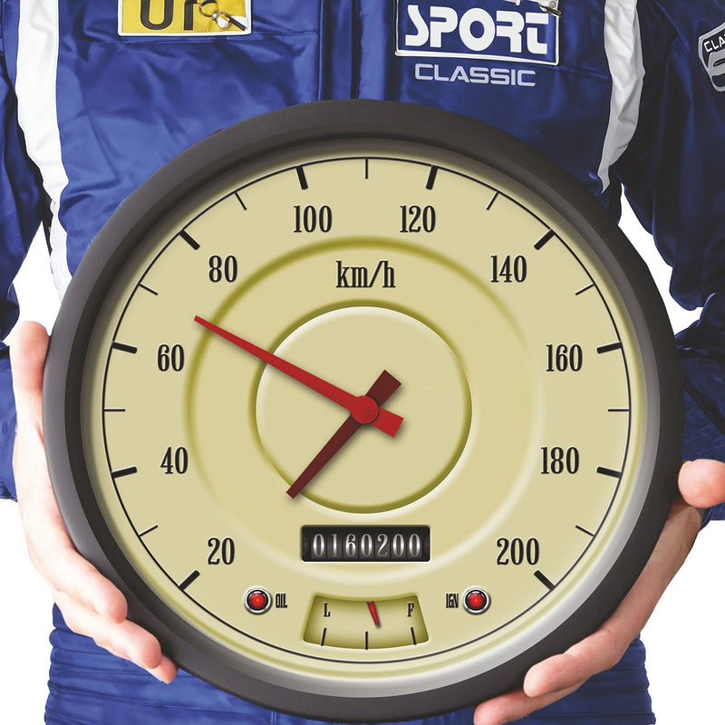 Laden Sie das Bild in Galerie -Viewer, Wanduhr "SPEEDOMETER"