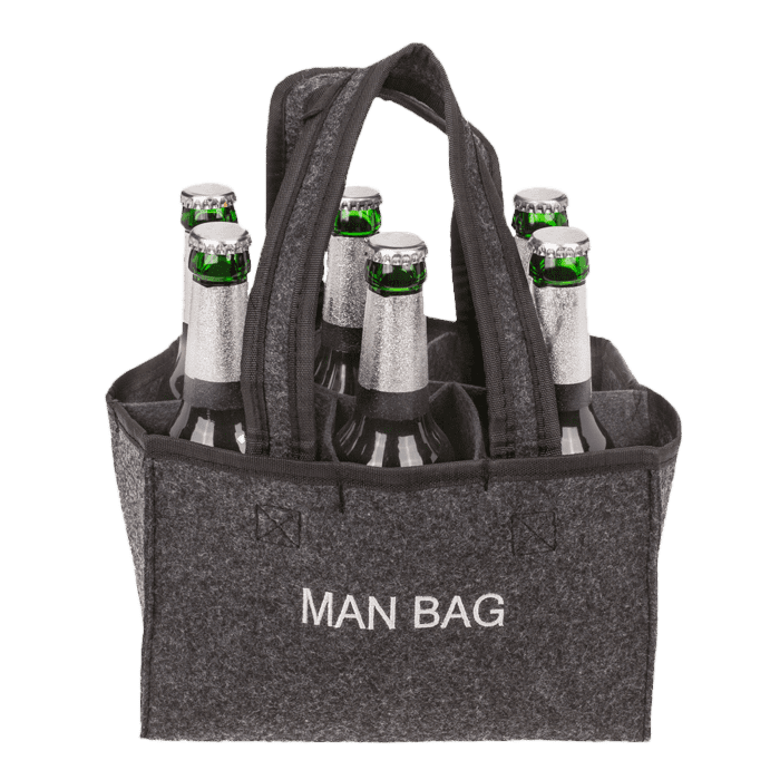 Laden Sie das Bild in Galerie -Viewer, 6er-Tragerl &quot;Man Bag&quot; Artikelbild 1
