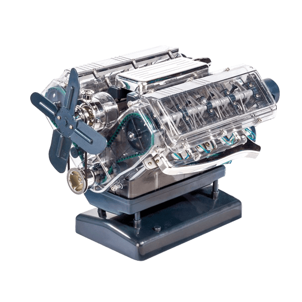 Laden Sie das Bild in Galerie -Viewer, V8-Motor-Bausatz Artikelbild 2