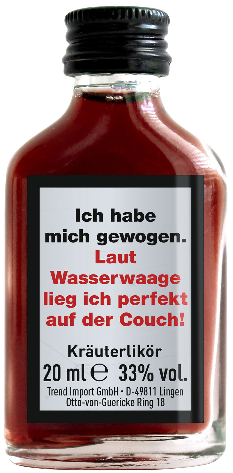 Laden Sie das Bild in Galerie -Viewer, Partywaage mit Likörfüllung Artikelbild 4