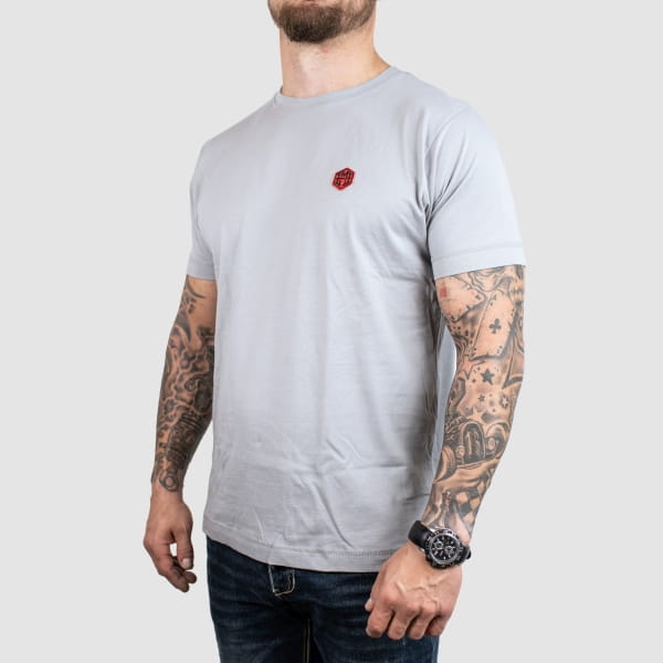 Laden Sie das Bild in Galerie -Viewer, T-Shirt "Pure Grey" Artikelbild 1