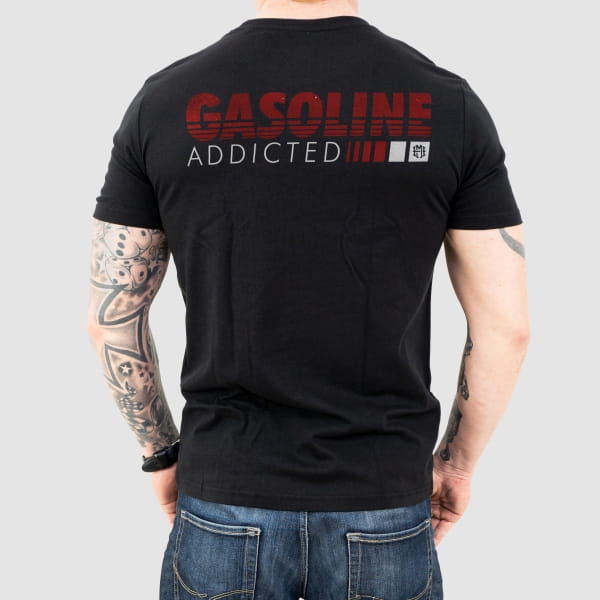 Laden Sie das Bild in Galerie -Viewer, T-Shirt "Gasoline Addicted" Artikelbild 2