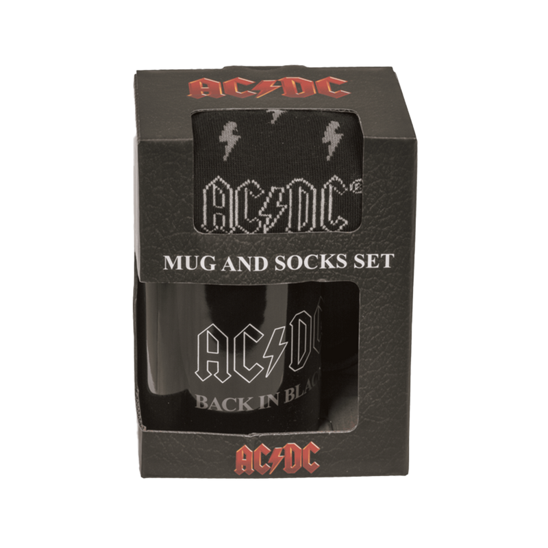 Laden Sie das Bild in Galerie -Viewer, Geschenkset AC/DC „Back in Black“