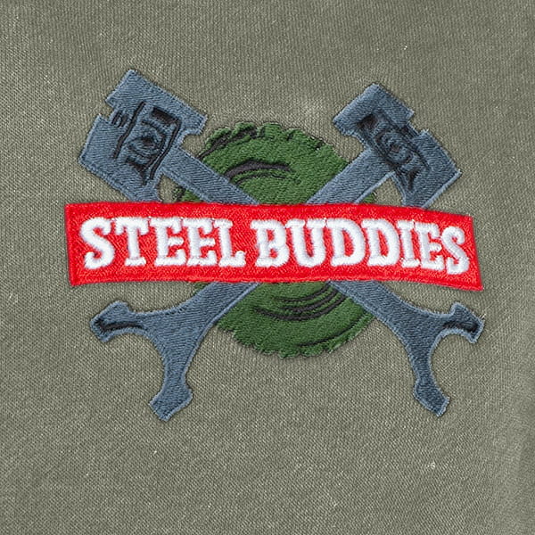 Laden Sie das Bild in Galerie -Viewer, Steel Buddies Reißverschluss Hoody &quot;Katastrophe&quot; Artikelbild 4
