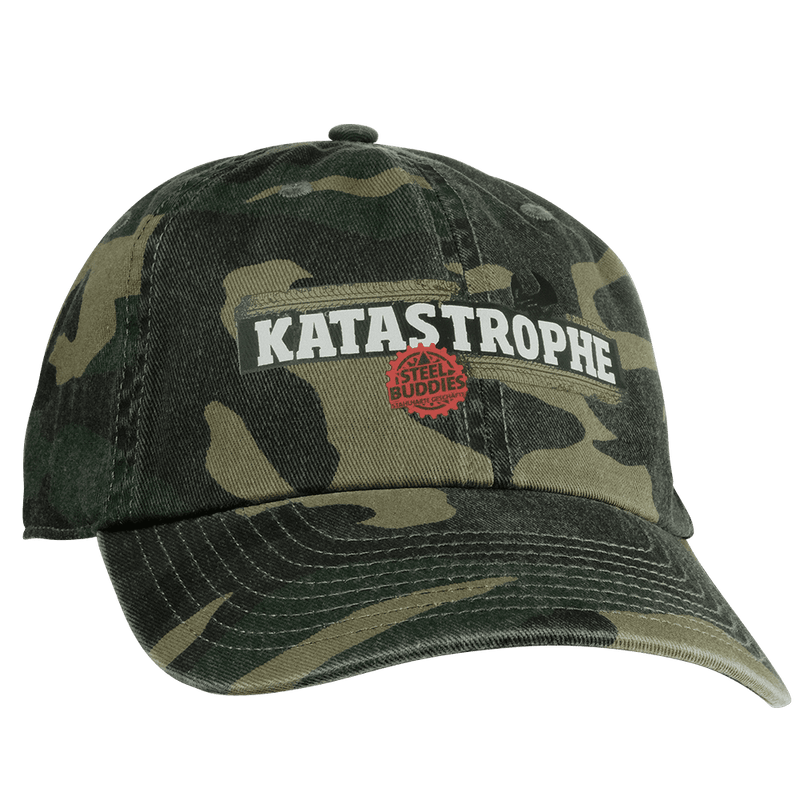 Laden Sie das Bild in Galerie -Viewer, Steel Buddies Camo Cap &quot;Katastrophe&quot; Artikelbild 1
