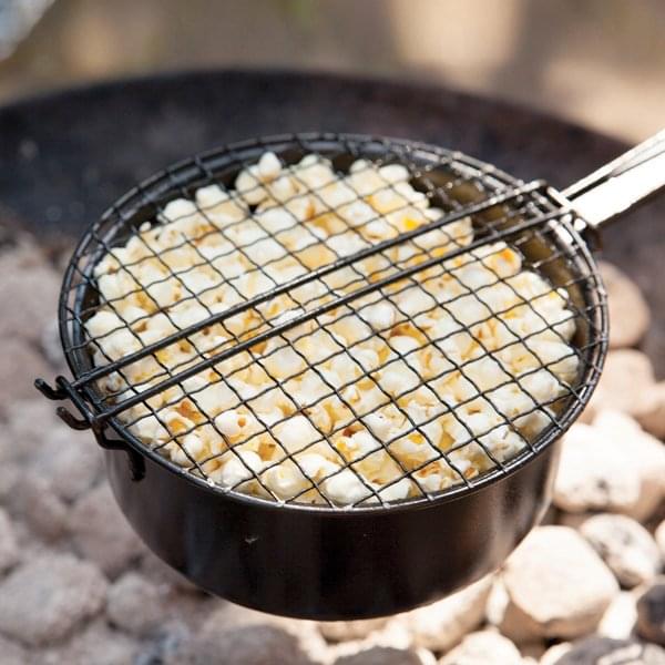 Laden Sie das Bild in Galerie -Viewer, Outdoor Popcorn-Pfanne aus Eisen Artikelbild 1
