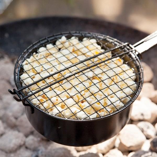 Laden Sie das Bild in Galerie -Viewer, Outdoor Popcorn-Pfanne aus Eisen Artikelbild 1
