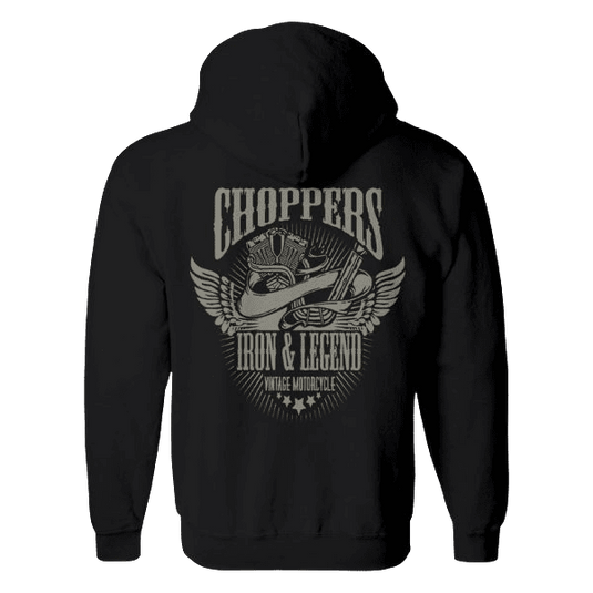 Reißverschluss-Hoody "Choppers Iron Legend“ Artikelbild 1