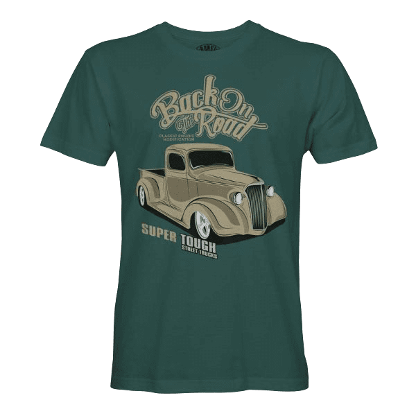 Laden Sie das Bild in Galerie -Viewer, T-Shirt "Back On The Road" Artikelbild 1
