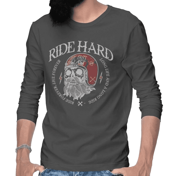 Longsleeve "Ride Hard" DMAX Shop