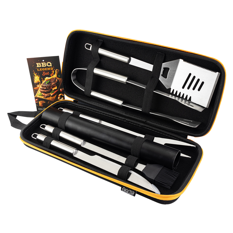 Laden Sie das Bild in Galerie -Viewer, Grillbesteckset "The Grillfather"