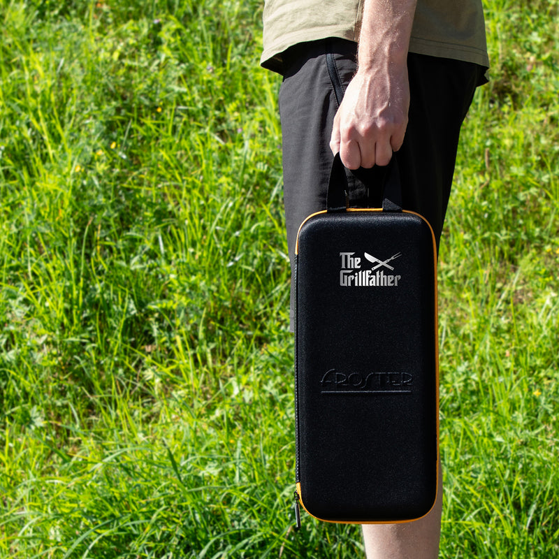 Laden Sie das Bild in Galerie -Viewer, Grillbesteckset "The Grillfather"