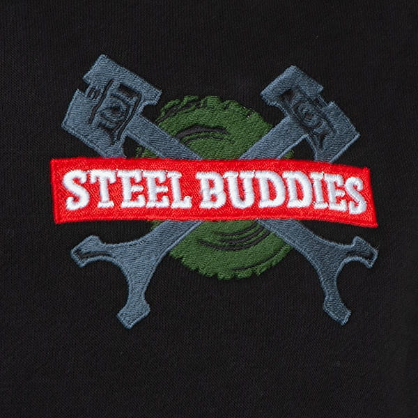 Laden Sie das Bild in Galerie -Viewer, Steel Buddies Reißverschluss Hoody "Katastrophe" Artikelbild 2