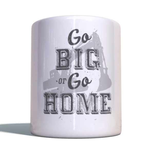 Laden Sie das Bild in Galerie -Viewer, Gold Rush Becher &quot;Go big or go home&quot; Artikelbild 1
