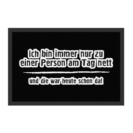 Fußmatte "Person" Artikelbild 1