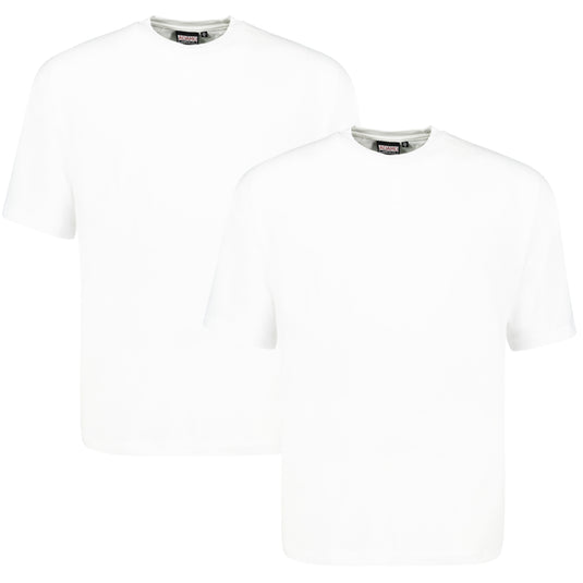 T-Shirt von Adamo (2er-Pack) bis 18XL