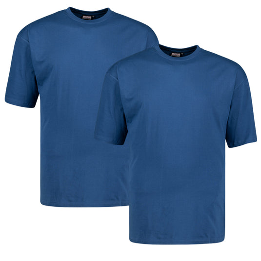 T-Shirt von Adamo (2er-Pack) bis 18XL