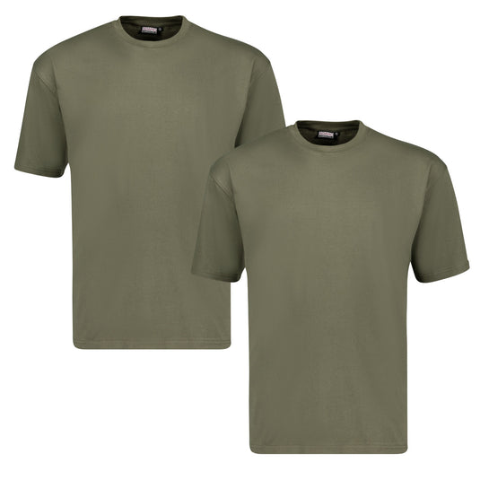 T-Shirt von Adamo (2er-Pack) bis 18XL