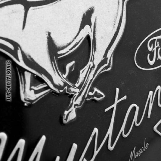 Blechschild "Ford Mustang - Horse Logo" Artikelbild 3