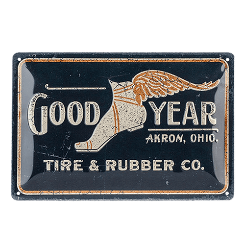 Goodyear Blechschild 