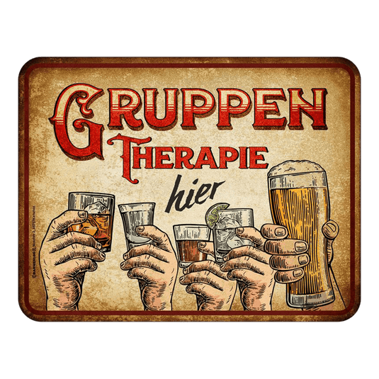 Magnetschild "Gruppentherapie" Artikelbild 1