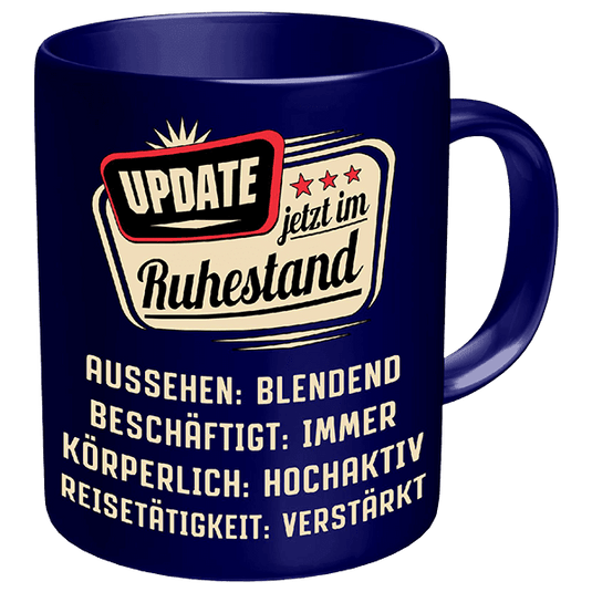 Tasse "Update - Ruhestand" Artikelbild 1