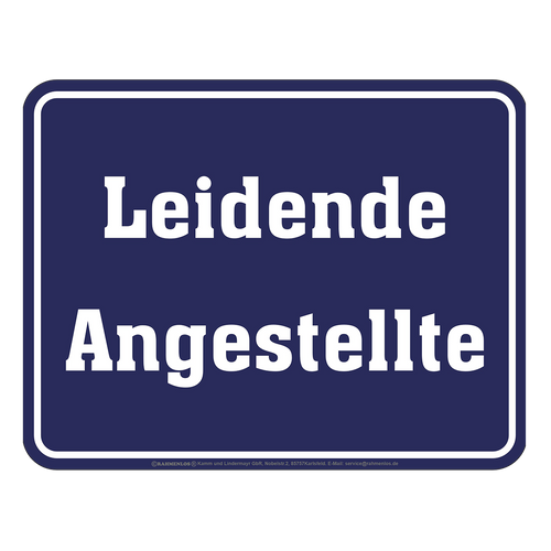Blechschild 
