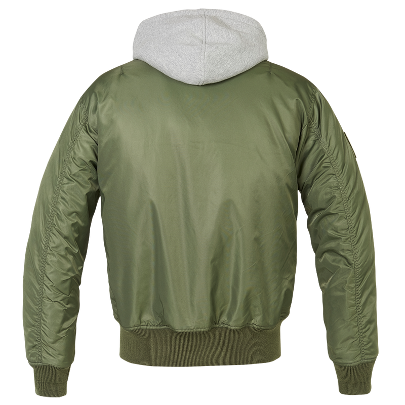 Laden Sie das Bild in Galerie -Viewer, Fliegerjacke mit Sweat-Kapuze von Brandit
