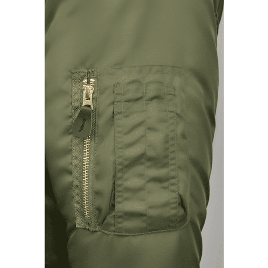 Fliegerjacke "MA-2" mit Kunstfellkragen von Brandit Artikelbild 4