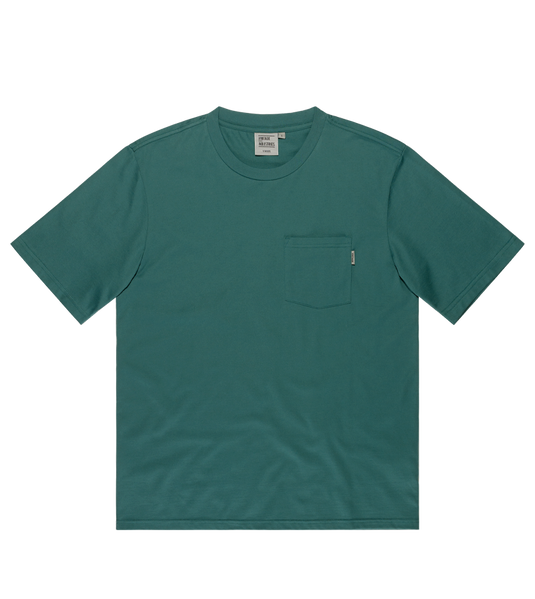 T-Shirt mit Brusttasche "Gray"