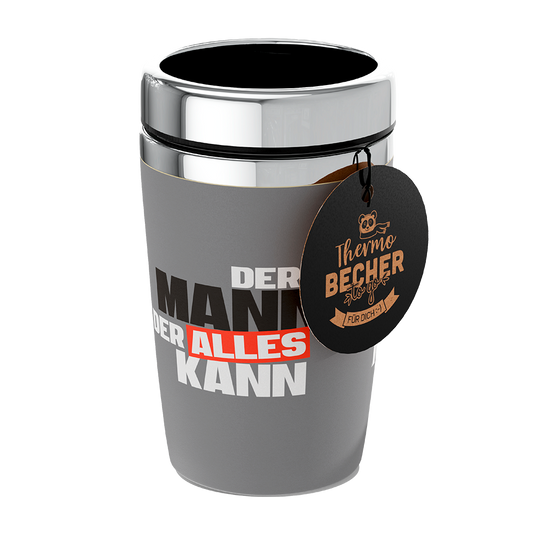 Thermobecher to go "Mann kann"